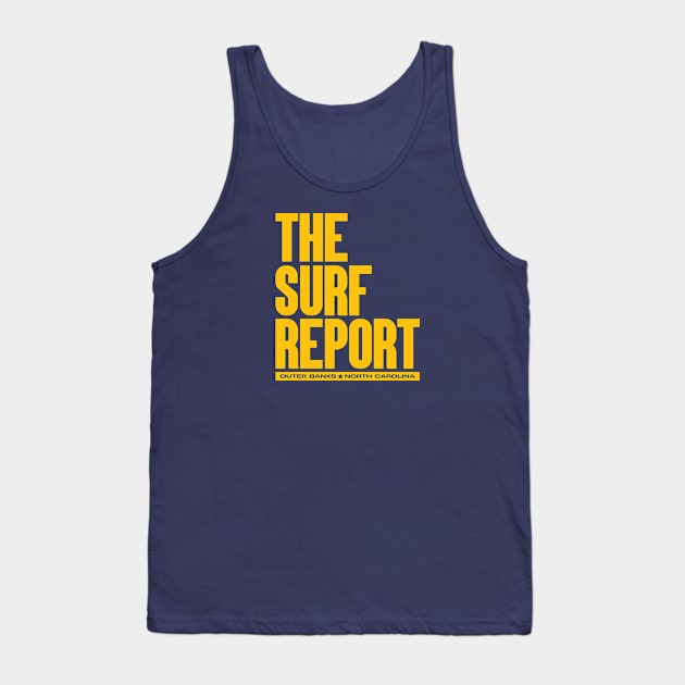 The Surf Report Tank Top by jared_clark